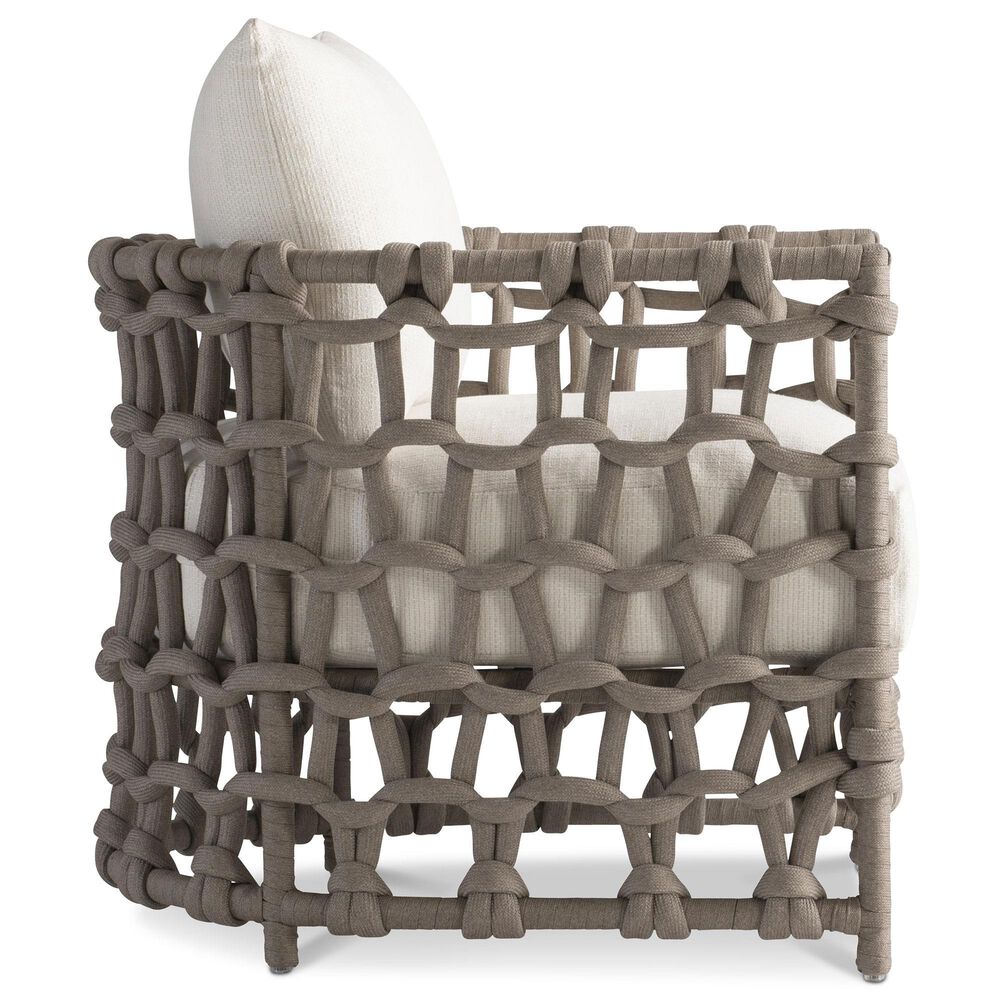 Bernhardt Nodi Outdoor Chair in White/Cream, , large