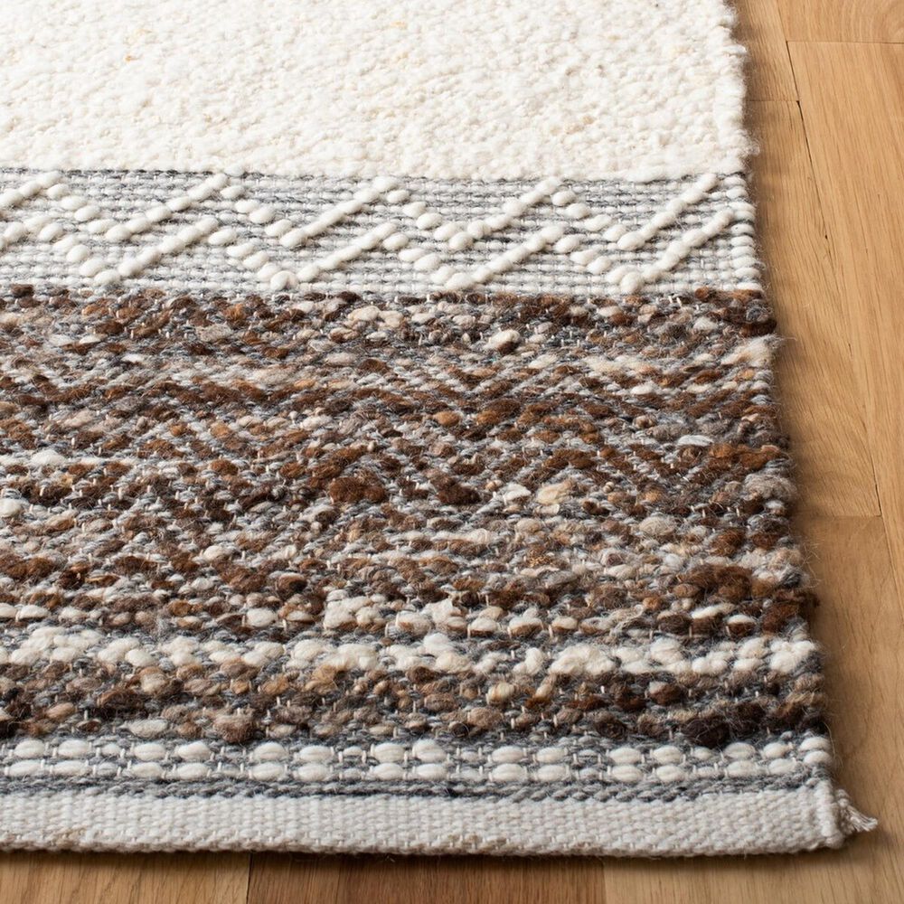 Safavieh Natura NAT326T 2&#39;3&quot; x 8&#39; Brown and Ivory Runner, , large
