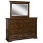 Ashley Taffenbrook 4-Piece King Storage Bedroom Set in Medium Brown and Black, , large