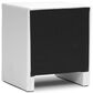 Baxton Studio Frey 2-Drawer Nightstand in White, , large