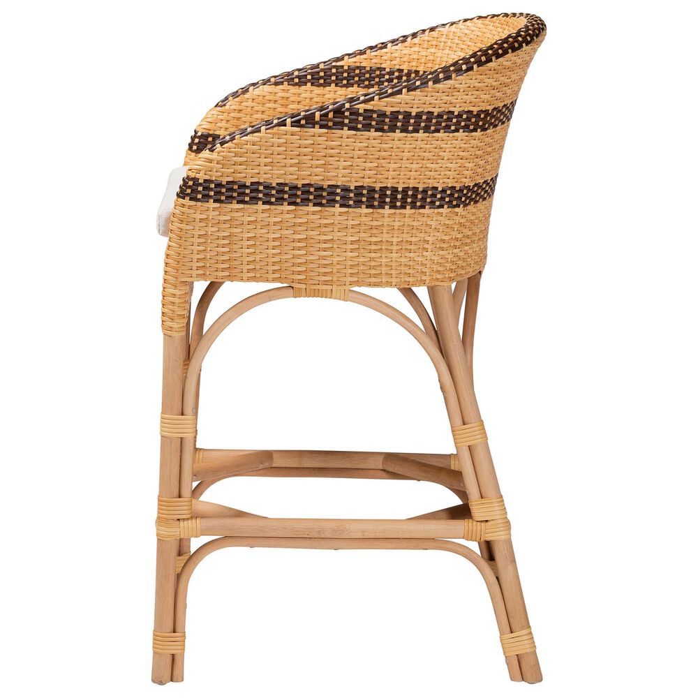 Baxton Studio Elma Counter Stool in Natural, , large