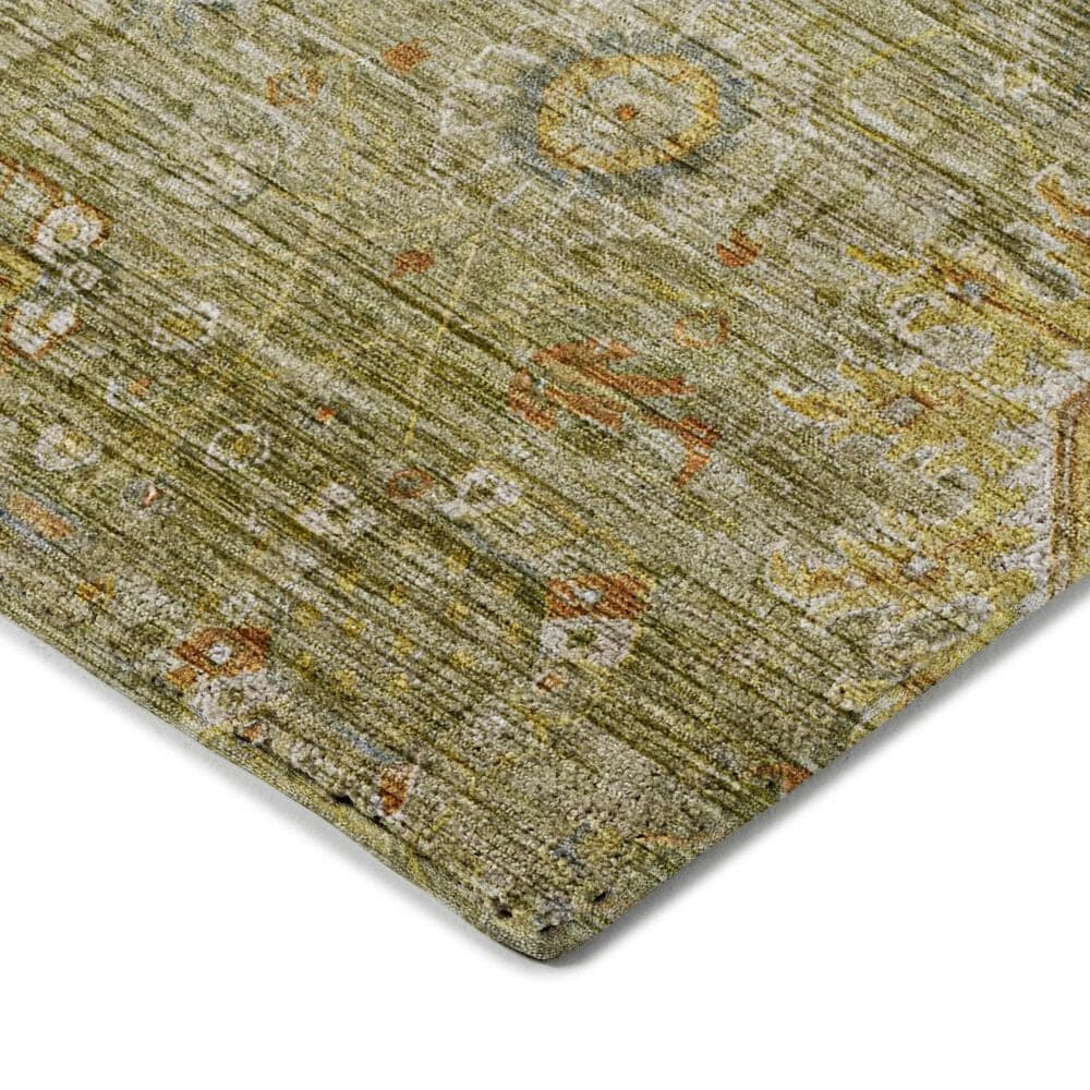 Dalyn Rug Company Silk Road Sage, Aloe, Fern, Copper and Ivory 10&#39; x 14&#39; Area Rug, , large