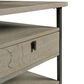 American Drew Creston Rectangular End Table with Drawer in Natural Gray, , large