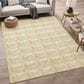 Dalyn Rug Company Soft Essentials Chevron Gold 8" x 10" Area Rug, , large
