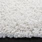 Safavieh August Shag AUG200C 6"7" Round Ivory Area Rug, , large