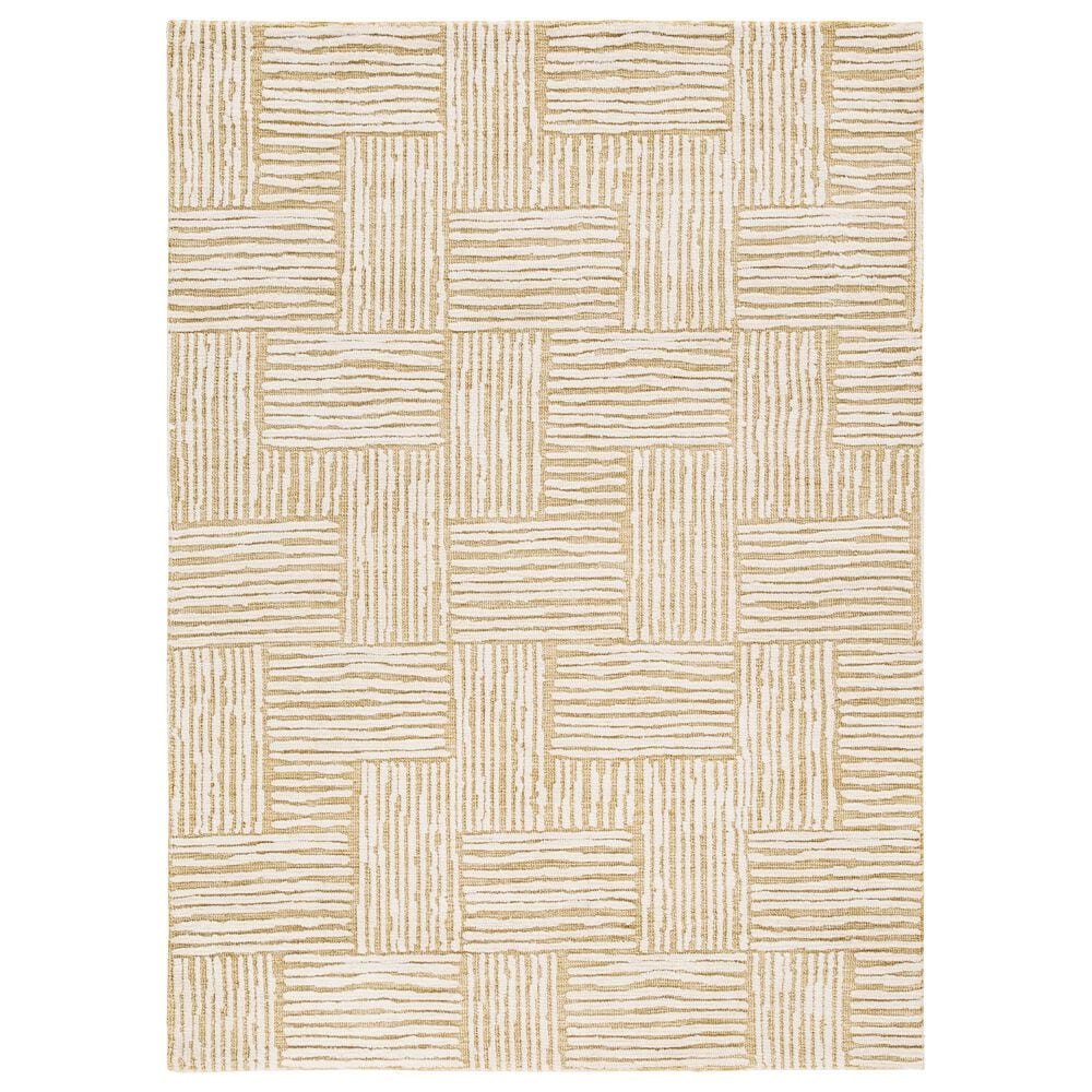 Ashley Adanmund 5" x 7" Beige and Caramel Area Rug, , large