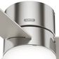 Hunter Minimus 52" Ceiling Fan with LED Lights in Brushed Nickel, , large