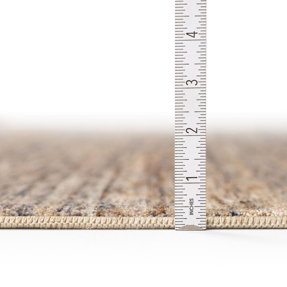 Dalyn Rug Company Neola Solid Khaki 7'10" x 10' Area Rug, , large