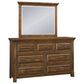 Napa Furniture Design 4-Piece Queen Bedroom Set in Dark Chestnut, , large
