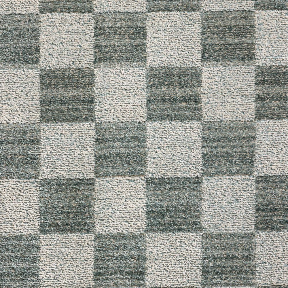 Chris Loves Julia x Loloi Calvin Blue and Ivory 5'3" x 7'6" Area Rug, , large