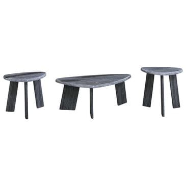 Ashley Bluebond 3-Piece Occasional Table Set in Weathered Gray, , large
