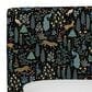 Skyline Furniture Elly King Headboard in Menagerie Black, , large