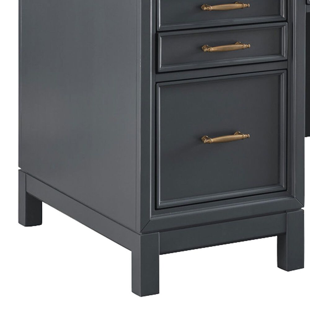 Riva Ridge Alexander 3-Piece Executive Desk with Door Bookcase and Combo File Set in Midnight, , large