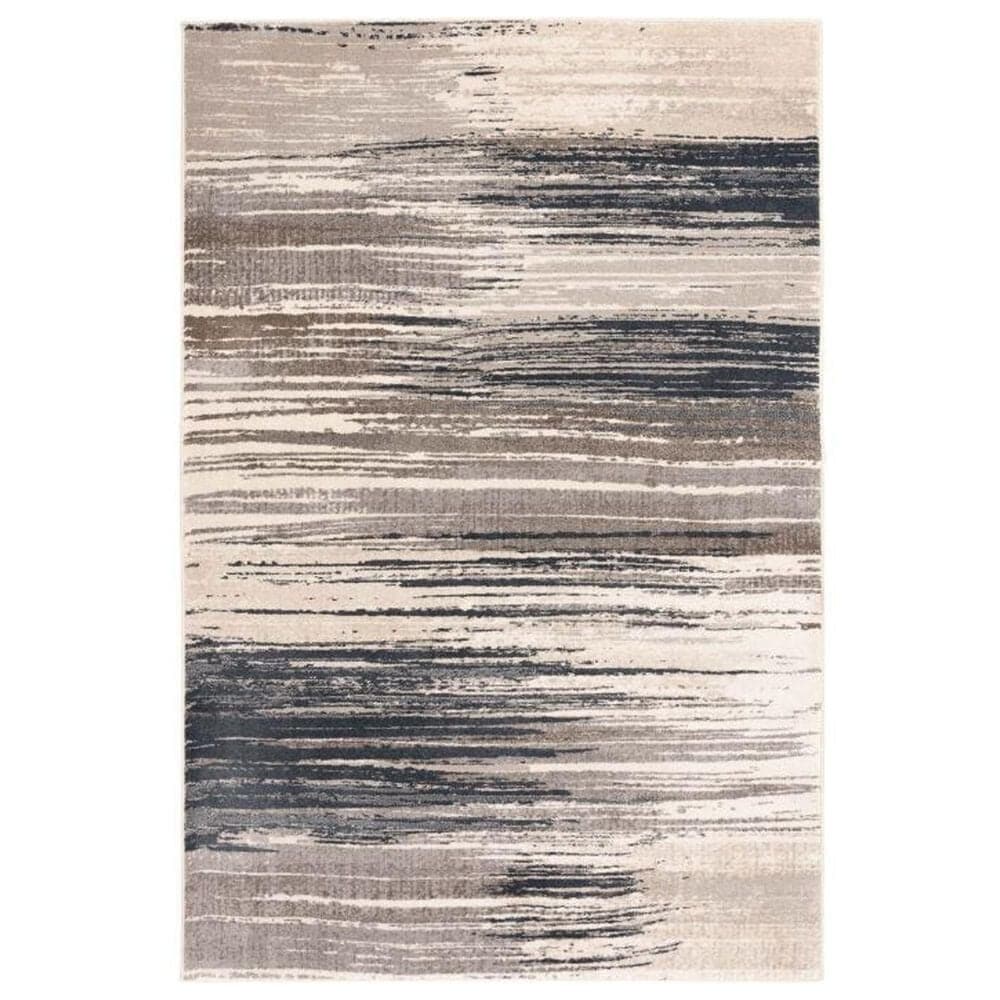 Central Oriental Montville Harpily 5" x 7"3" Storm and Vintage Blue Area Rug, , large