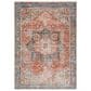 Surya Amelie AML-2309 5"3" x 7"3" Terracotta, Ivory, Butter, Black, Blush and Blue Area Rug, , large