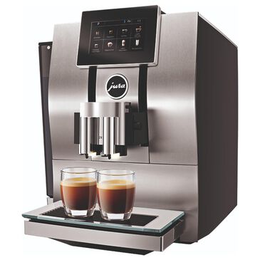 Jura Z8 Automatic Coffee Machine in Black and Stainless Steel, , large
