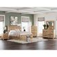 Ashley Makidern Rectangular Dresser Mirror in Tan, , large