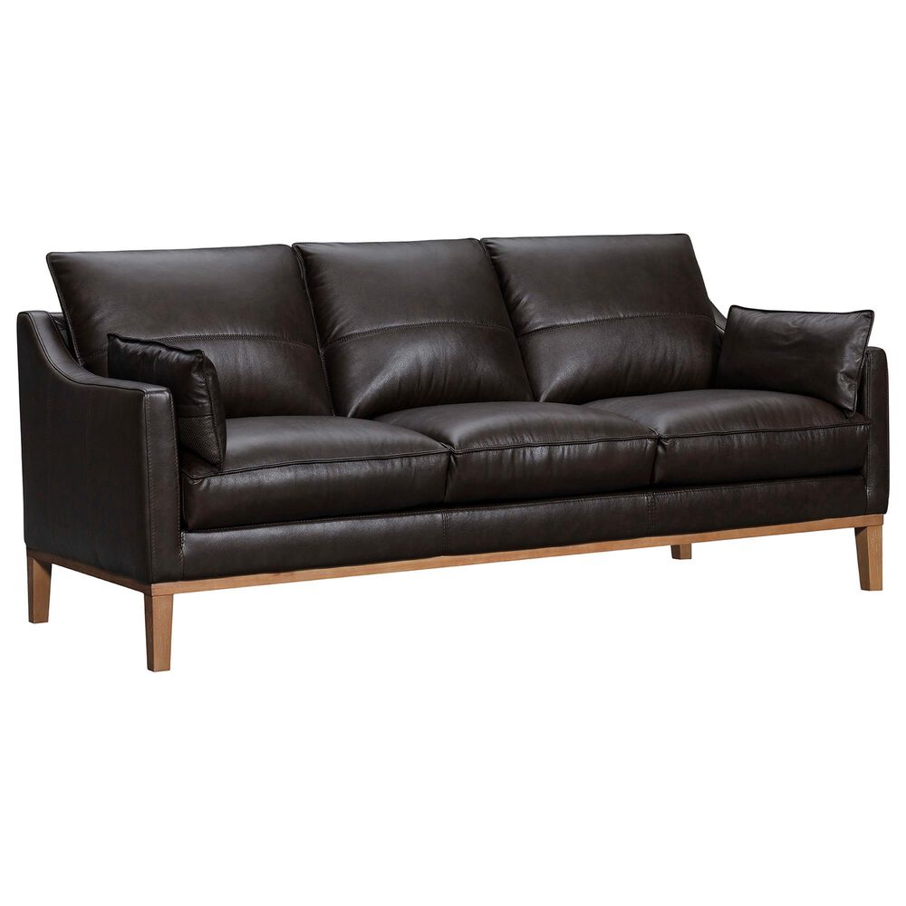 Blue River Pompeii Stationary Sofa in Dark Brown, , large