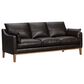 Blue River Pompeii Stationary Sofa in Dark Brown, , large