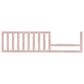 Evolur Antilia Toddler Guard Rail in Sand Castle Oak, , large