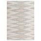 RIZZY Nova 9" x 12" Beige and Ivory Area Rug, , large