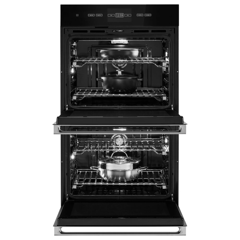 JennAir Noir 30" Double Electric Wall Oven with V2 Vertical DualFan
