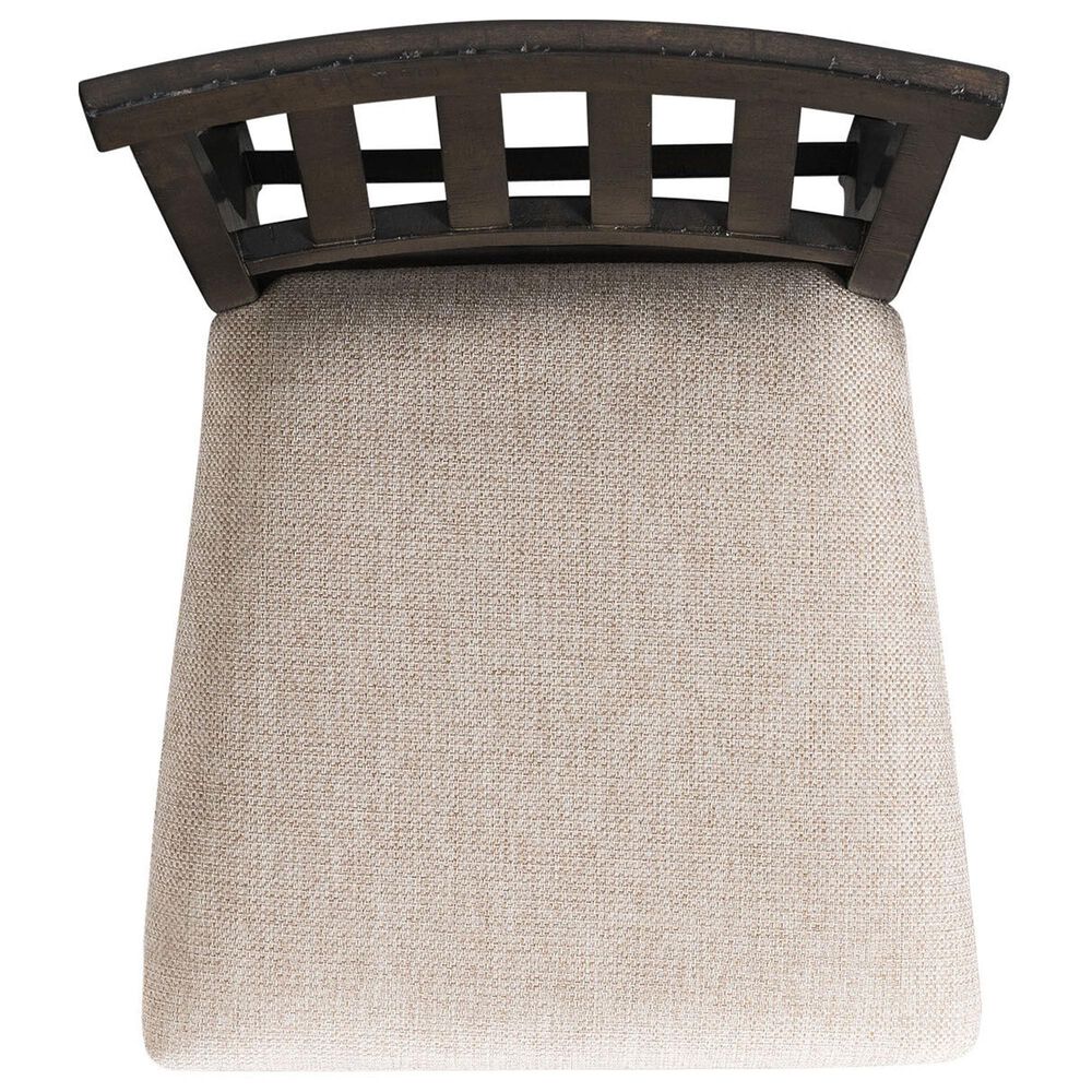 Mayberry Hill Stone 24&quot; Slat Back Counter Stool in Dark Ash, , large