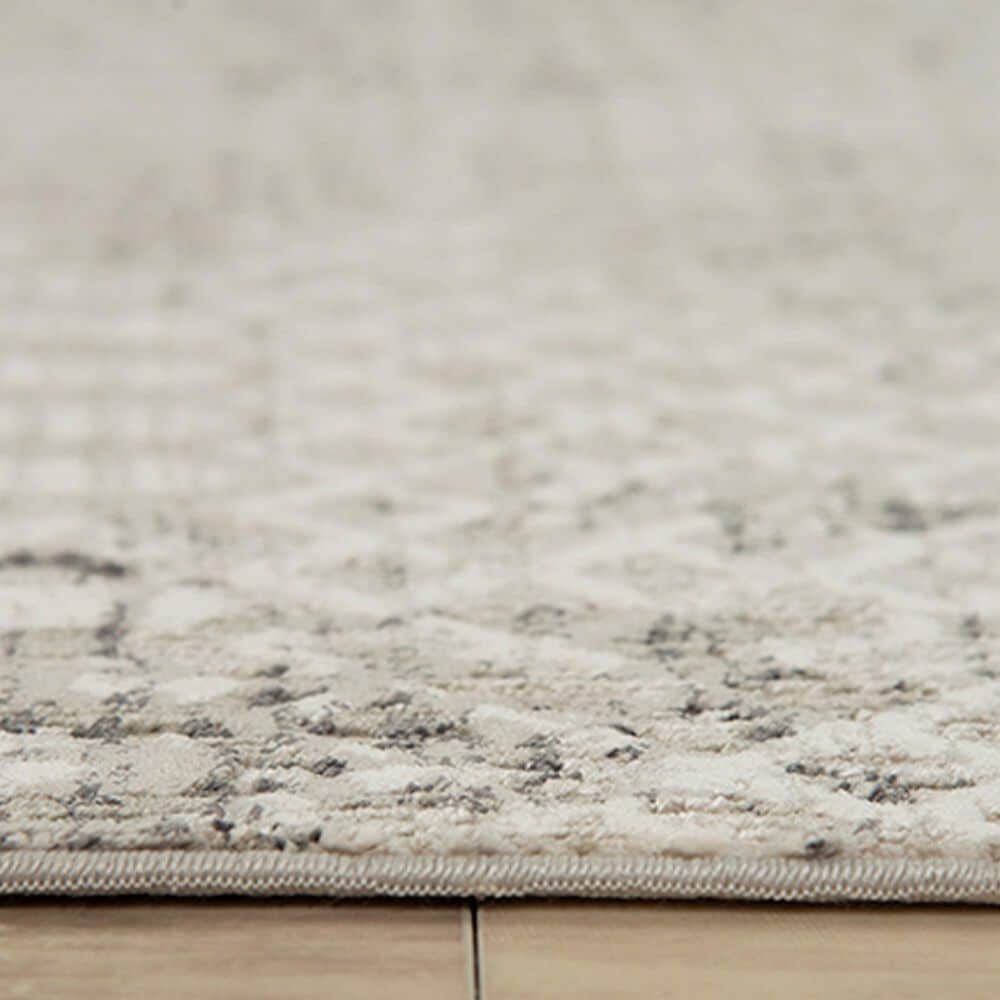 RIZZY Calabria 6&#39;7&quot; x 9&#39;6&quot; Neutral and Brown Area Rug, , large