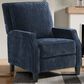 Lifestyle Solutions Shiloh Push Back Recliner in Navy Blue, , large