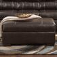 Arapahoe Home Austin Ottoman in Chocolate, , large