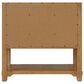 James Martin Vanities Malibu 36" Single Bathroom Vanity in Amber Birch with 3 cm Carrara White Marble Top and Rectangular Sink, , large