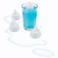 HIC Kitchen Shark Fin Ice Tray in Dark Gray (Set of 2), , large