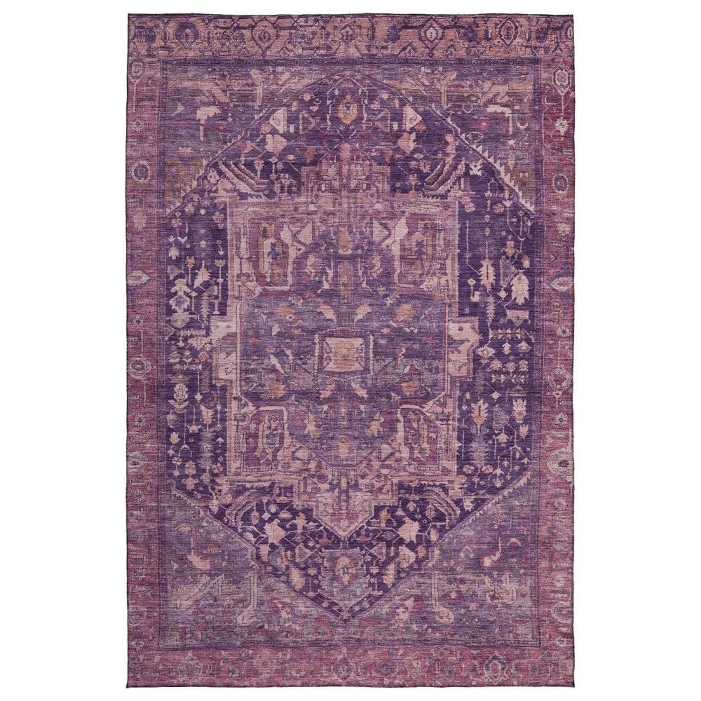 Dalyn Rug Company Solace SL14 3" x 5" Eggplant Area Rug, , large