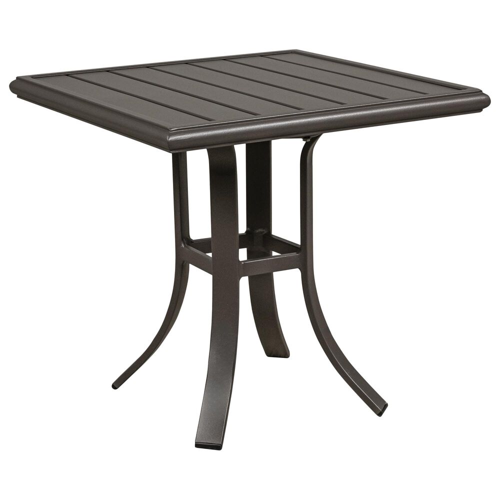 Winston Furniture Co 24&quot; Square End Table in Weathered Teak, , large
