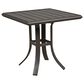 Winston Furniture Co 24" Square End Table in Weathered Teak, , large