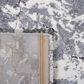 Safavieh Cyrus Shag CYR122F 6"7" Square Grey and Ivory Area Rug, , large