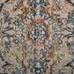 Feizy Kaia 7"10" x 9"6" Blue and Multicolor Area Rug, , large