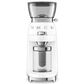 SMEG Conical Burr Coffee Grinder in White, , large