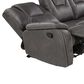 Steve Silver Katrine Manual Reclining Sofa in Charcoal, , large