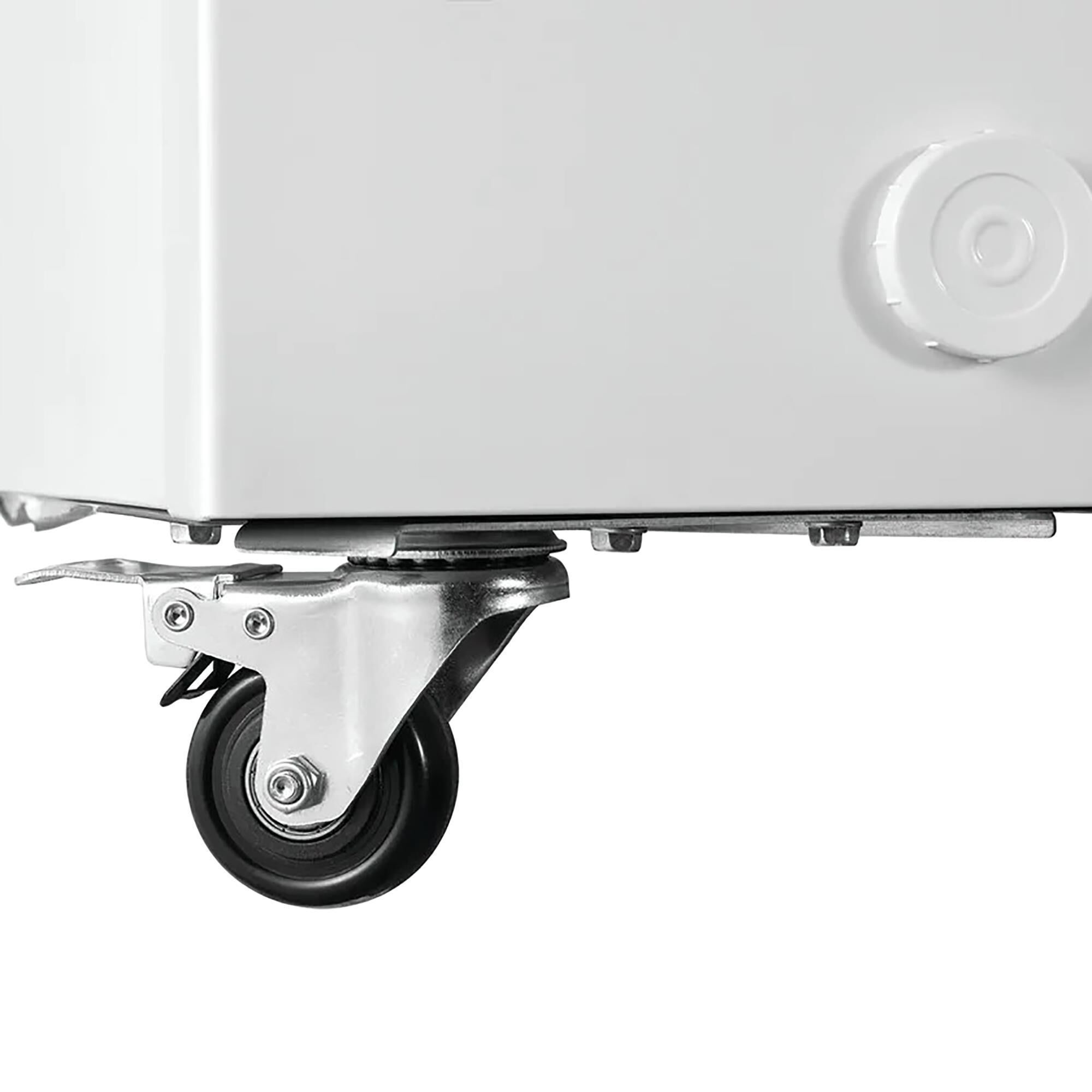 large chest freezer on wheels