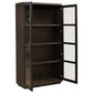 Liberty Furniture Cascade Falls Display Cabinet in Satin Espresso, , large