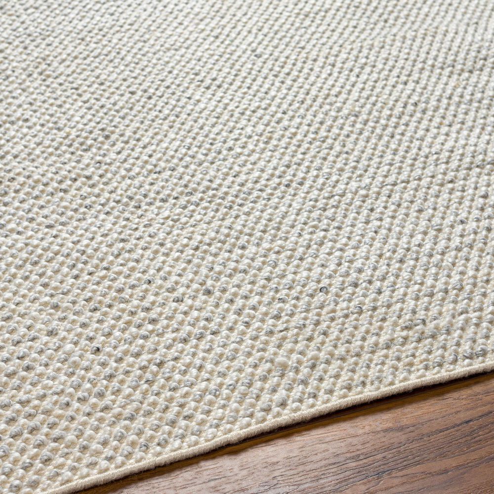 Surya Reika REK-2300 2&#39; x 3&#39; Off-White, Light Slate, Black Area Rug, , large