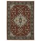 Oriental Weavers Aberdeen Persian Border 2" x 3" Red and Blue Area Rug, , large