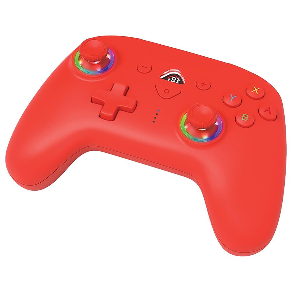 SUBSONIC Wireless LED Controller in Red - Nintendo Switch, , large