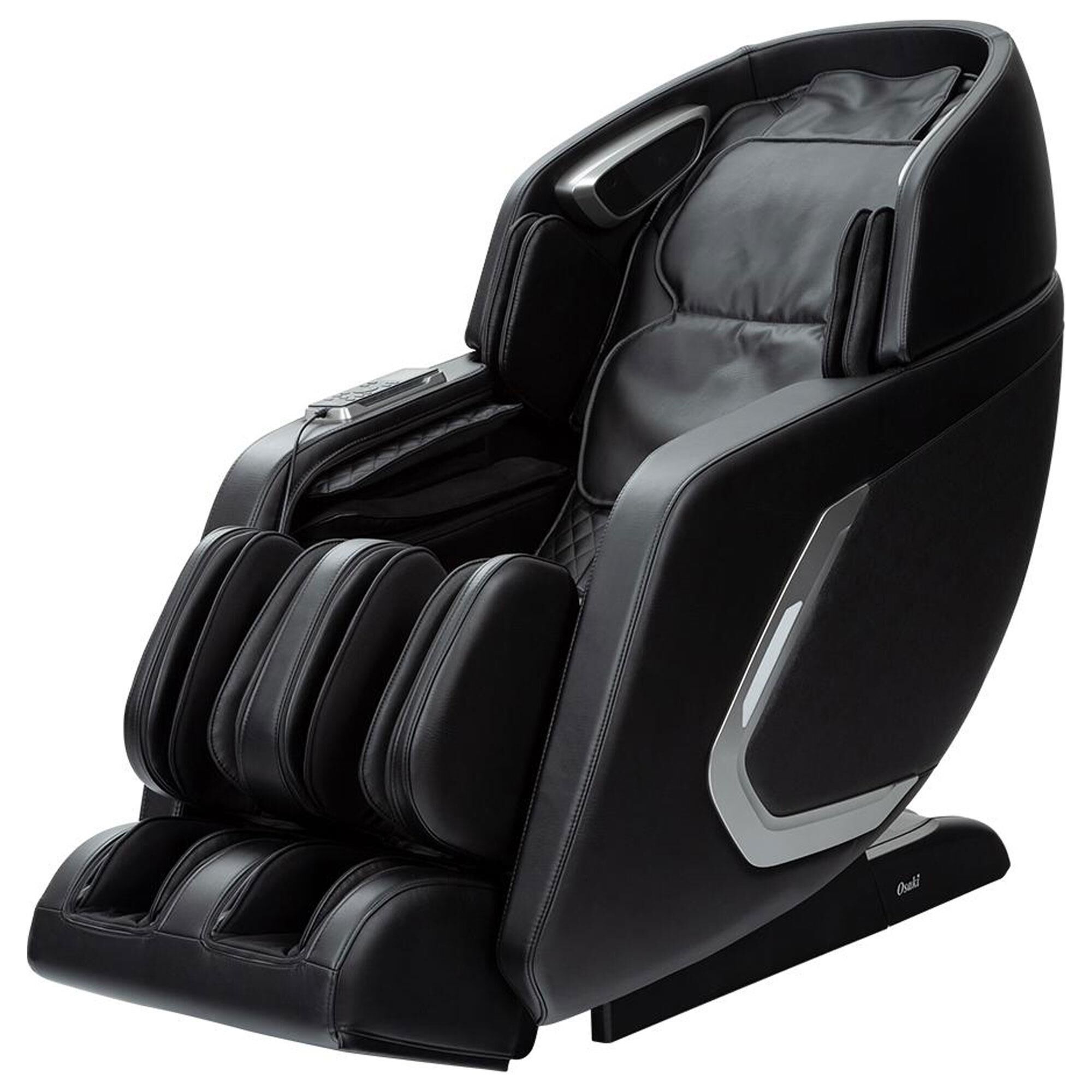 Osaki black faux leather outlet reclining massage chair