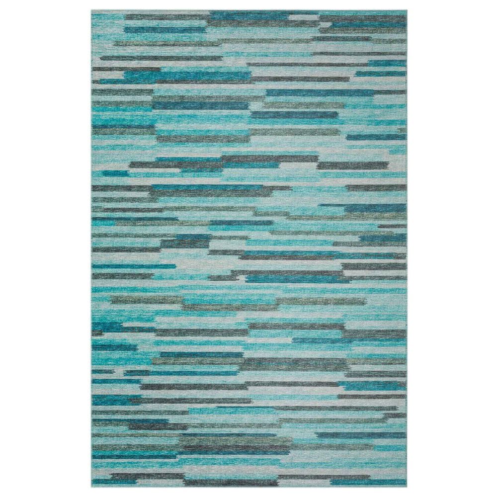 Dalyn Rug Company Sedona Striped 2"3" x 10" Poolside Indoor/Outdoor Performance Runner, , large