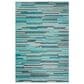 Dalyn Rug Company Sedona Striped 2"3" x 10" Poolside Indoor/Outdoor Performance Runner, , large