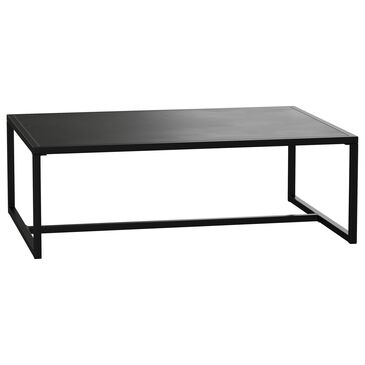 Flash Furniture Patio Coffee Table in Black, , large