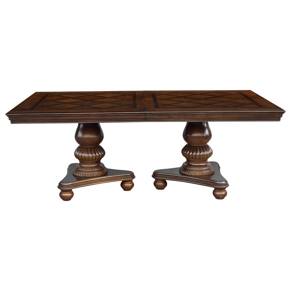 Homelegance Lordsburg 7-Piece Rectangular Dining Set in Brown Cherry, , large