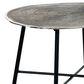 Ashley Laverford End Table in Chrome and Black, , large